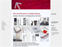Tablet Screenshot of a-design.ch